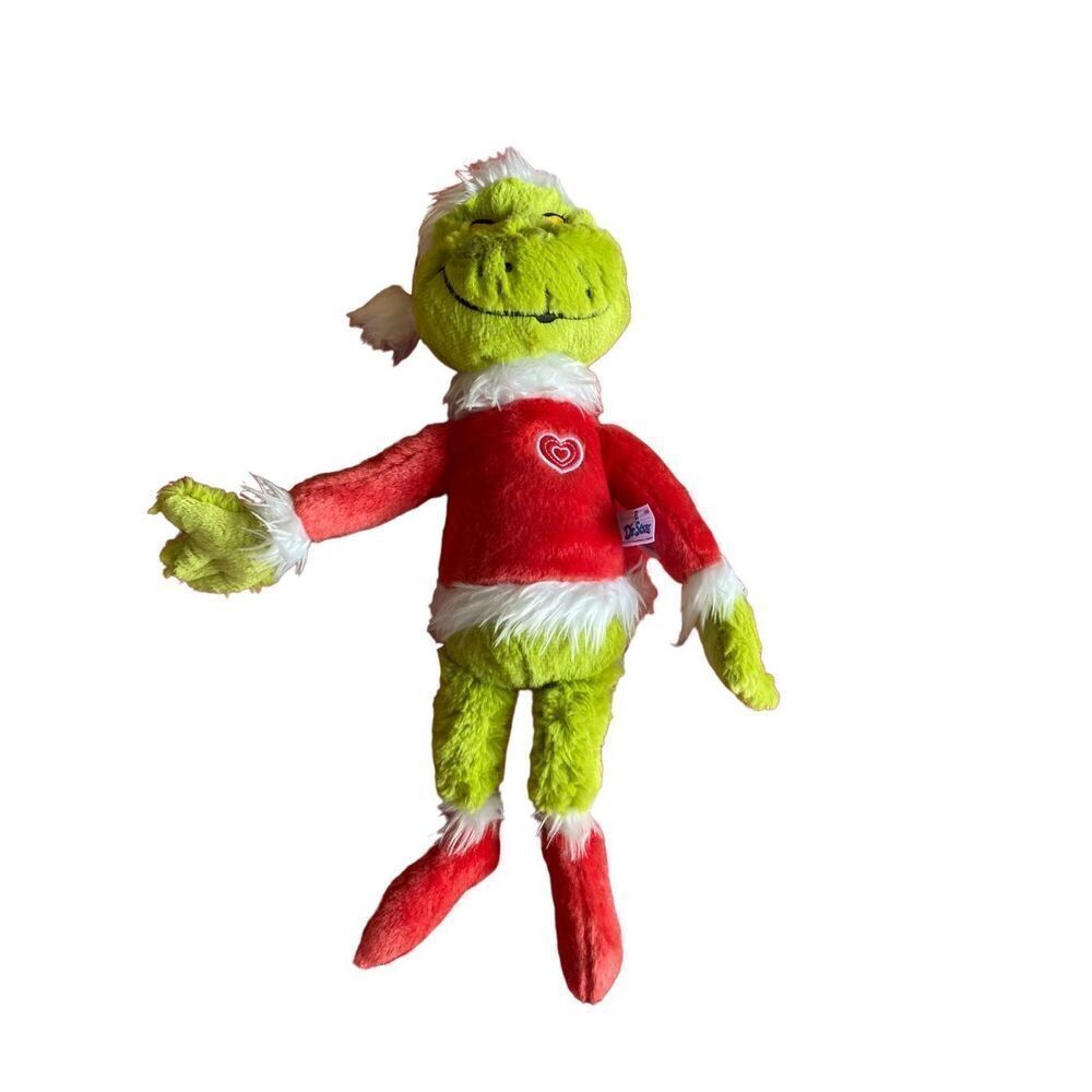 Dr. Seuss, Santa grinch 16 inch plus Christmas stuffed animal toy